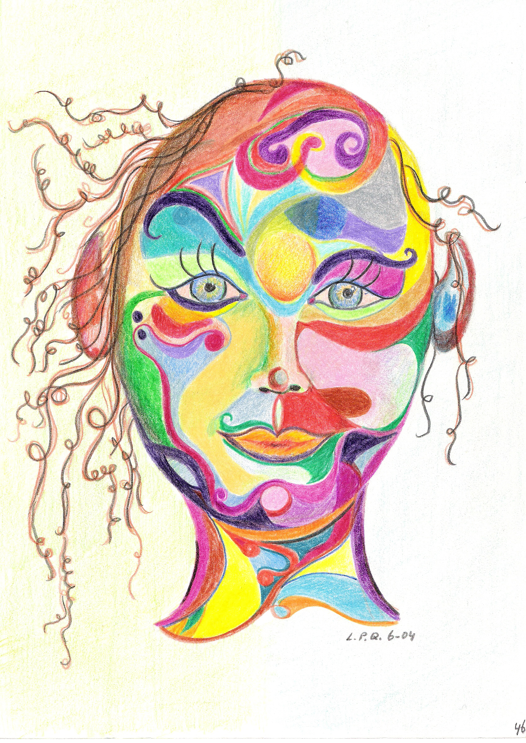 Fantasieportret vrouw