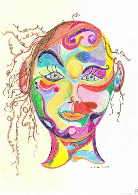Fantasieportret vrouw